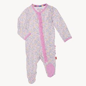 MAGNETIC ME AMELIA MODAL MAGNETIC FOOTIE WITH RUFFLE